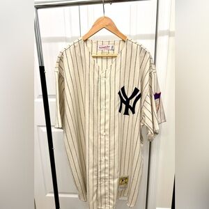 Mitchell and Ness 1951 New York Yankees Mickey Mantle Classic Jersey Mens 52 XXL